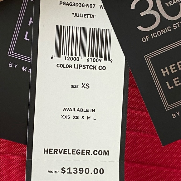 New Herve Leger Limited Edition Julietta dress - Picture 9 of 9